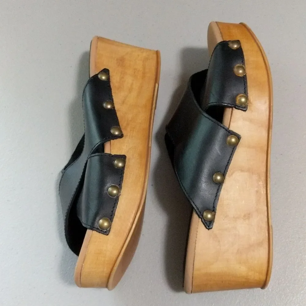 Nala Handmade Leather Mules 40/9